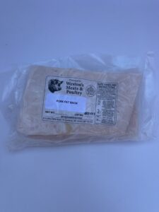 Pork Fat Back